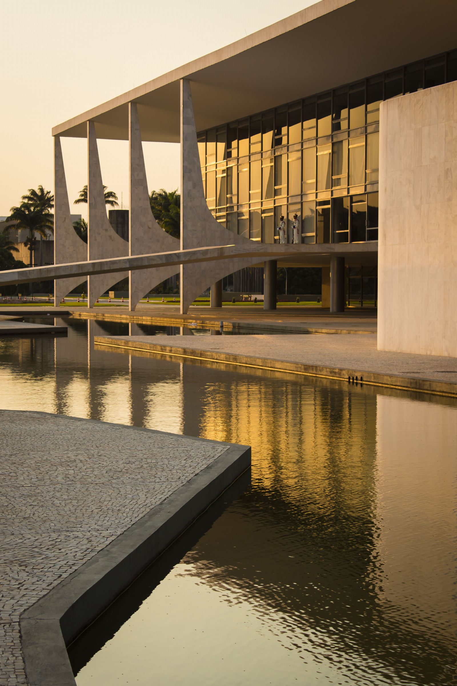 Palacio del Planalto, sede de la Presidencia de Brasil, en Brasilia